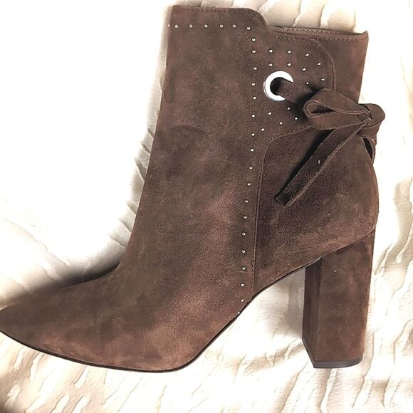 Chelsea And Violet Miley Boots Size 8.5 Chocolate Suede🤎 - Picture 1 of 14